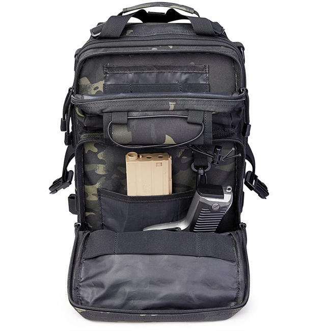 Tactical Sling Backpack Big Molle EDC Assault Range Bag Pack Military Style for Concealed Carry